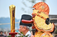 乱材祭の猿田彦命（「鎌倉」プロモーションフォトコンテスト2027より『導きの神　海へ』）